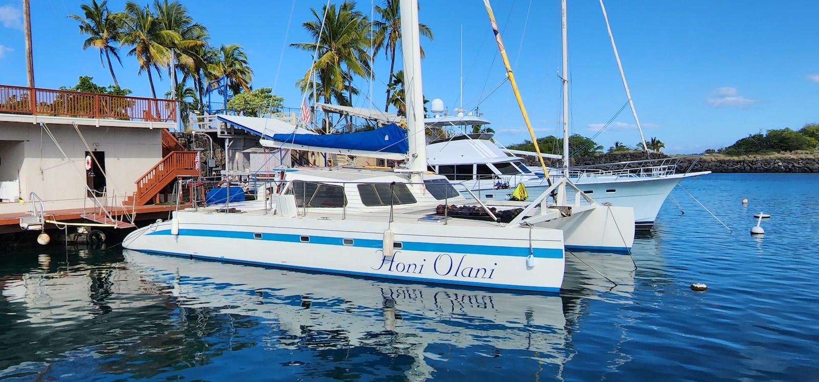Featured image for “53′ Knight & Carver/Gold Coast Yachts Sailing Catamaran (49-PAX USCG COI)”
